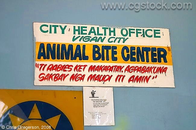 Rabies Warning Sign, the Philippines