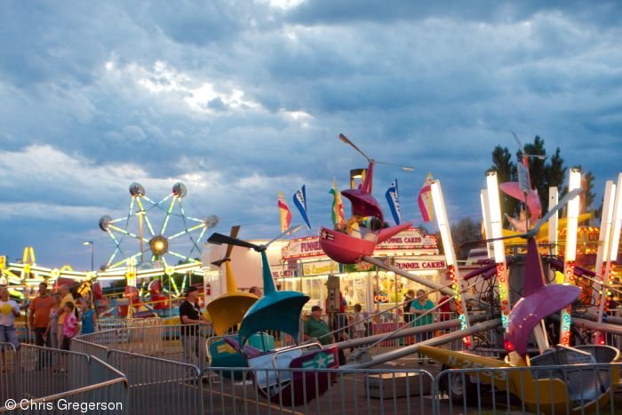 Fun Fest Midway Rides, New Richmond, WI