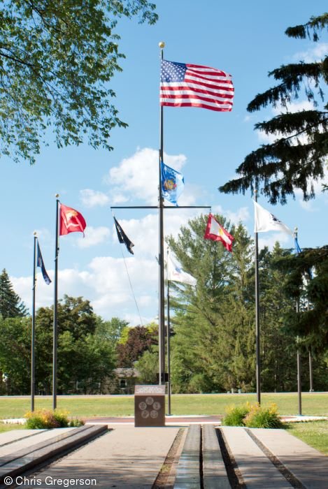 Armed Services Memorial, Victoria Park, New Richmond