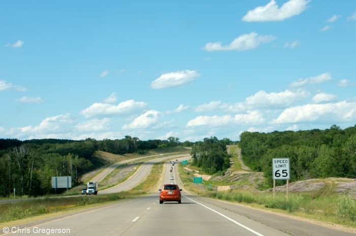 Highway 64 West of New Richmond