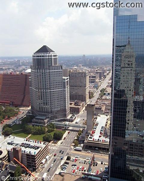 8th Street from the Foshay Tower
